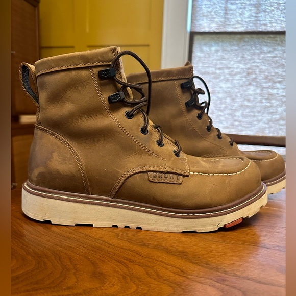 Brunt Marin Unlined Soft Moc Toe work boot men’s 9.5 lightly used - Picture 2 of 6